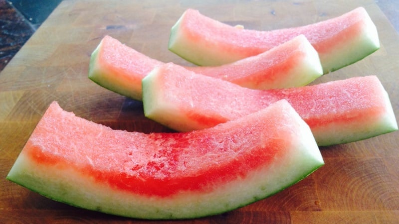 Don't throw away watermelon rinds: beneficial properties for the human body