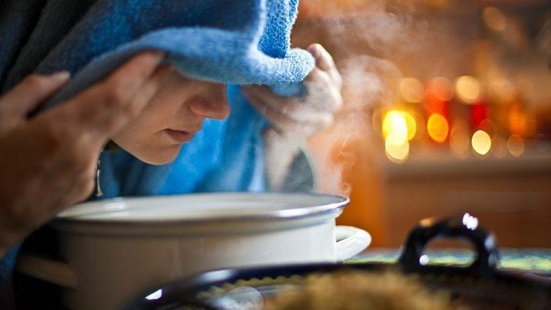 How to breathe correctly over potatoes with sinusitis and is it possible to do it?