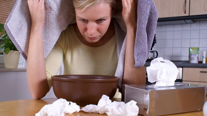How to breathe correctly over potatoes with sinusitis and is it possible to do it?