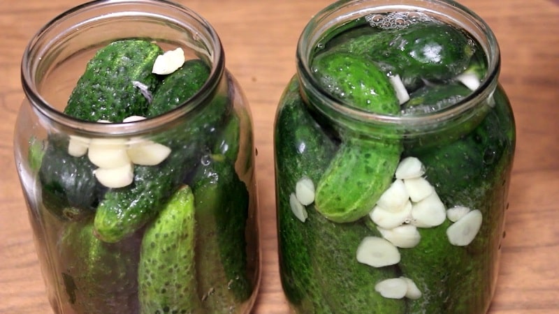 The most delicious recipes for sweet cucumbers for the winter per liter jar