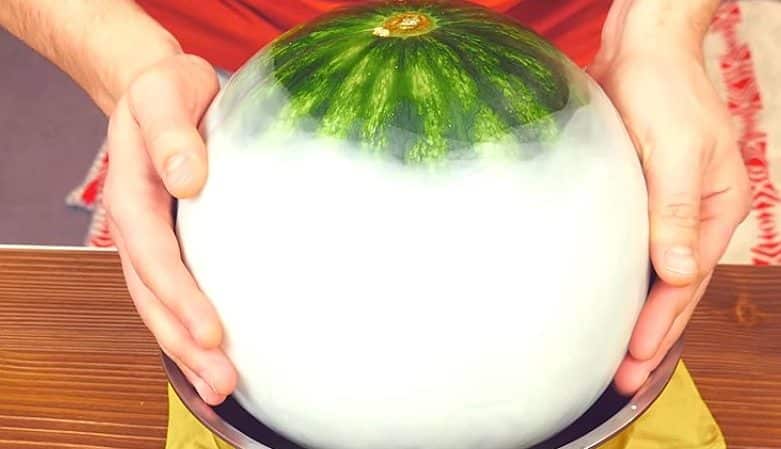 Preserving watermelon until the New Year at home