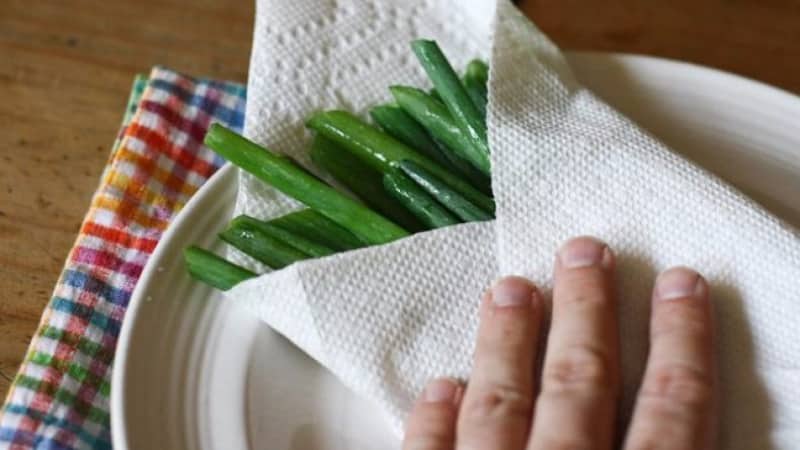 The best ways to preserve green onions for the winter at home