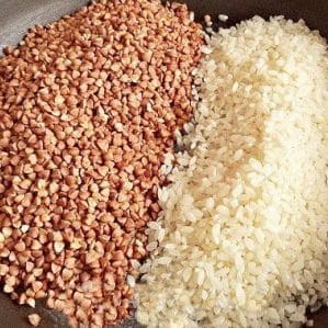 Life hacks for Cinderellas: how to quickly separate rice from buckwheat