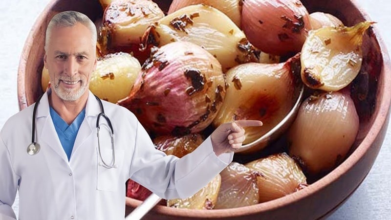 Medicinal properties of baked onions
