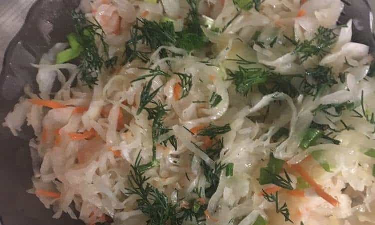 A selection of the best recipes for sauerkraut with dill and its seeds