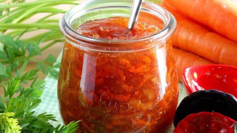 How to make tasty and healthy carrot jam: the best recipes