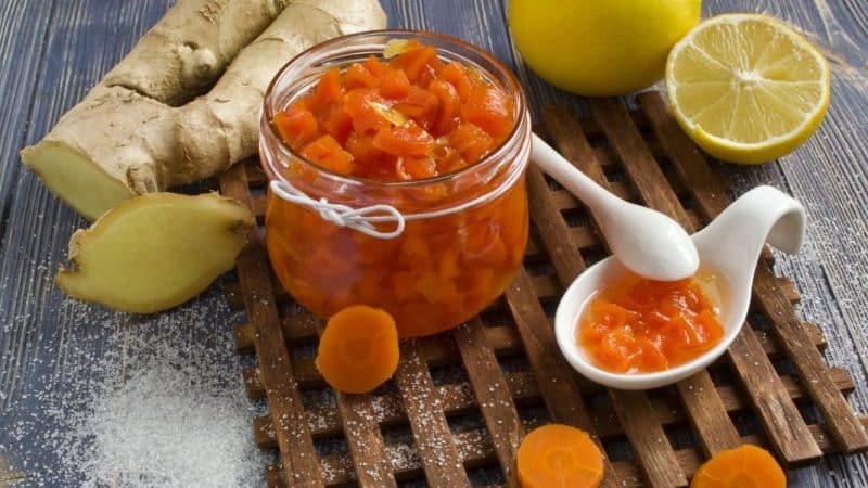 How to make tasty and healthy carrot jam: the best recipes