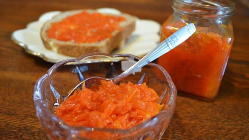 How to make tasty and healthy carrot jam: the best recipes