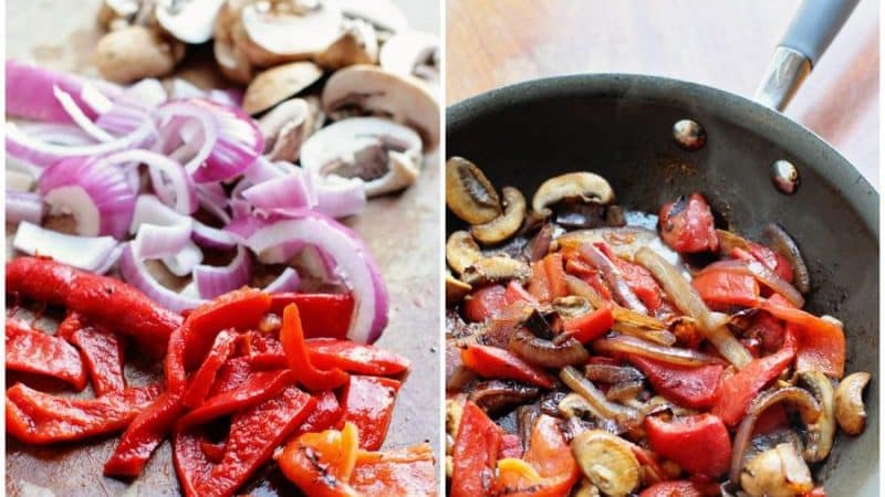 What happens if you fry red onions instead of white and is it possible to do so?