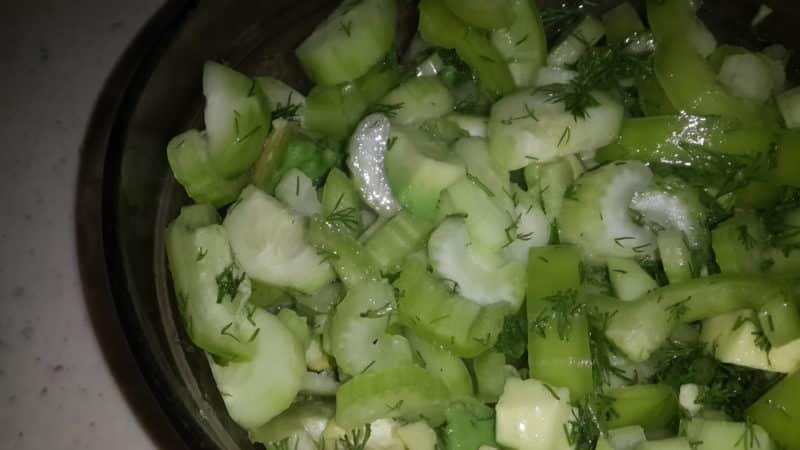 How to properly peel celery and what to cook from it