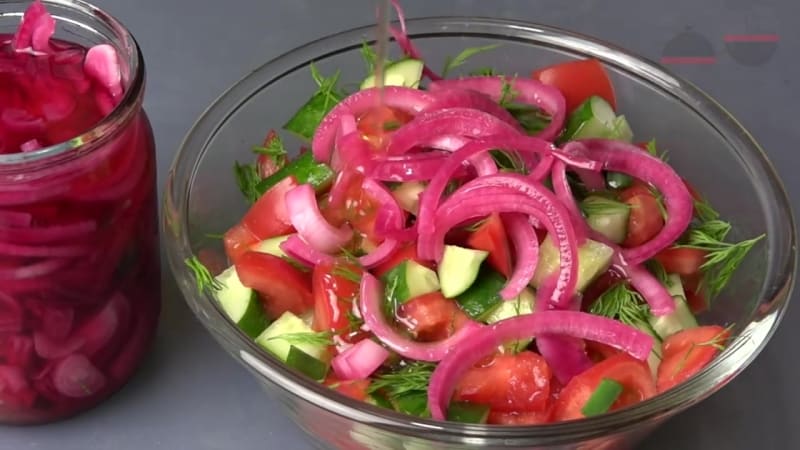 Best recipes: how to pickle red onions