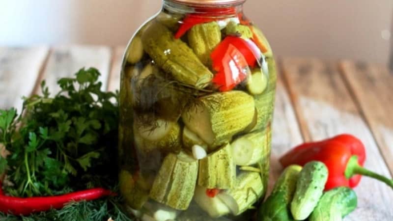 How to pickle Chinese long cucumbers for the winter and is it possible to do it?