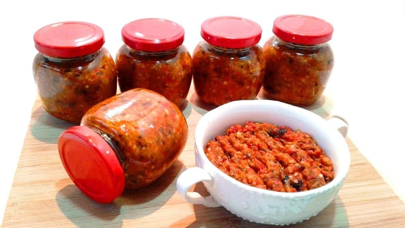 Amazingly delicious eggplant recipes without sterilization