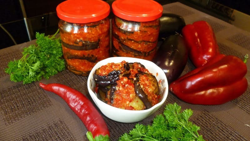 Amazingly delicious eggplant recipes without sterilization