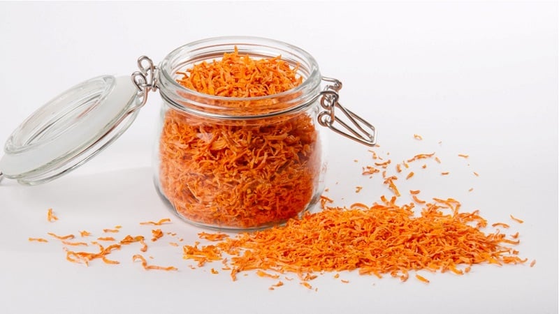 Different ways to dry carrots at home for the winter