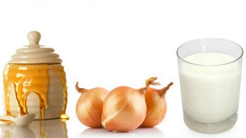 Saving children from coughing: the best onion-based recipes