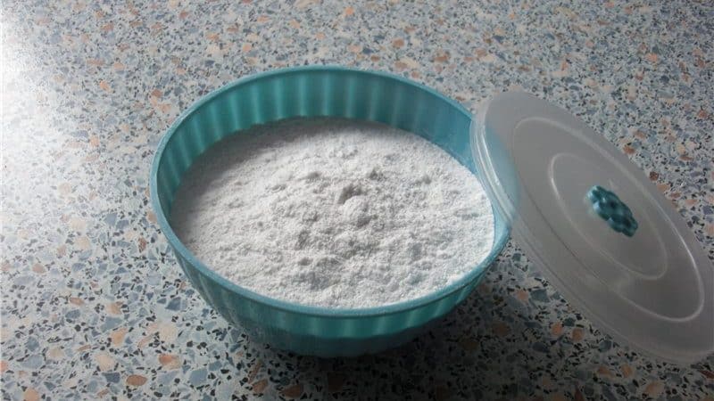 How to make starch from potatoes at home
