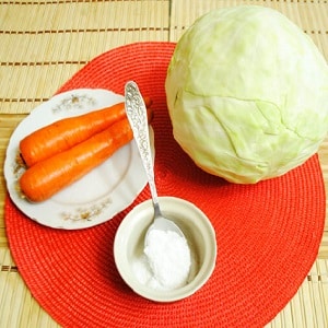How to calculate how much salt is needed per 1 kg of cabbage for pickling