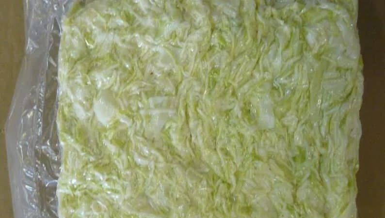 The best ways to freeze white cabbage for the winter at home