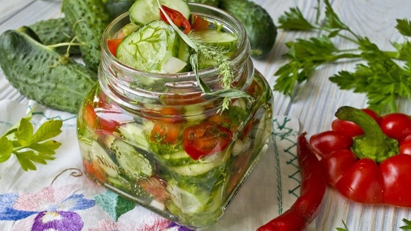 Secrets of preserving sliced ​​cucumbers for the winter: recipes without sterilization with garlic