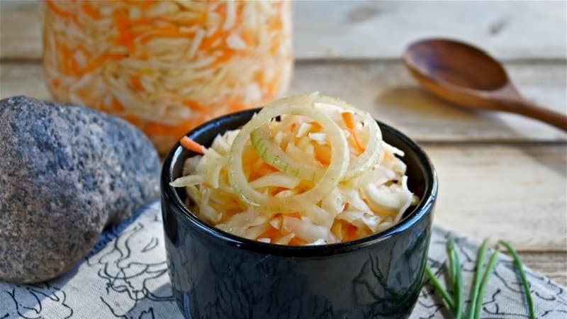 How to properly prepare sauerkraut with rye flour