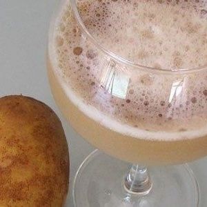 What are the benefits of drinking potato juice on an empty stomach and doctors' reviews about possible harm