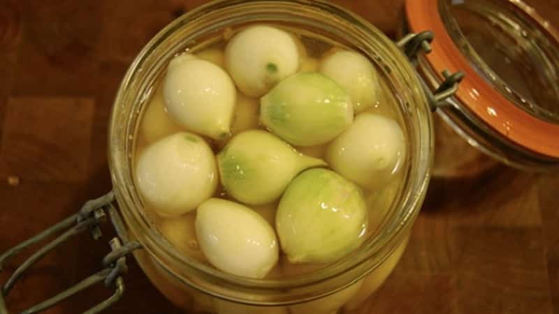 Onions in jars for the winter: how to pickle them correctly