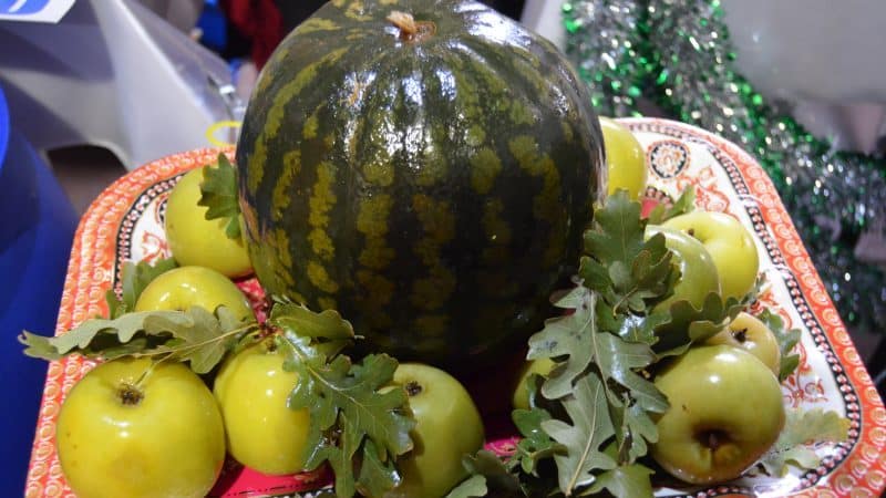A classic recipe for watermelons soaked in a barrel at home and various additive options