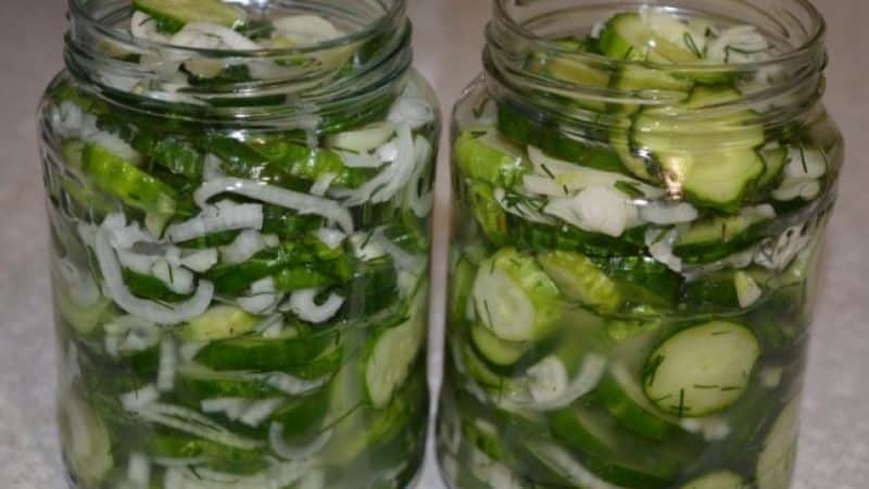 How to prepare Nizhyn cucumbers for the winter: salad recipes according to GOST and other cooking options