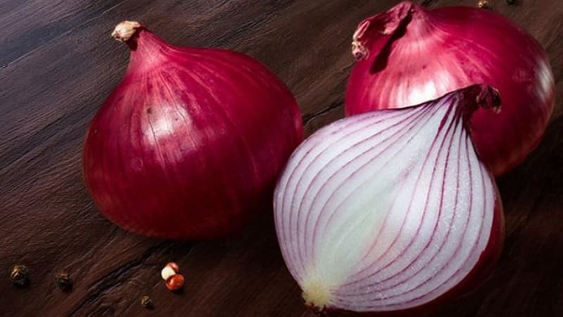 Features of cultivation and beneficial properties of red onions