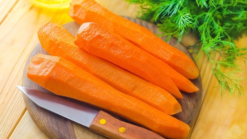 Reasons for carrots turning black after peeling and what to do about it
