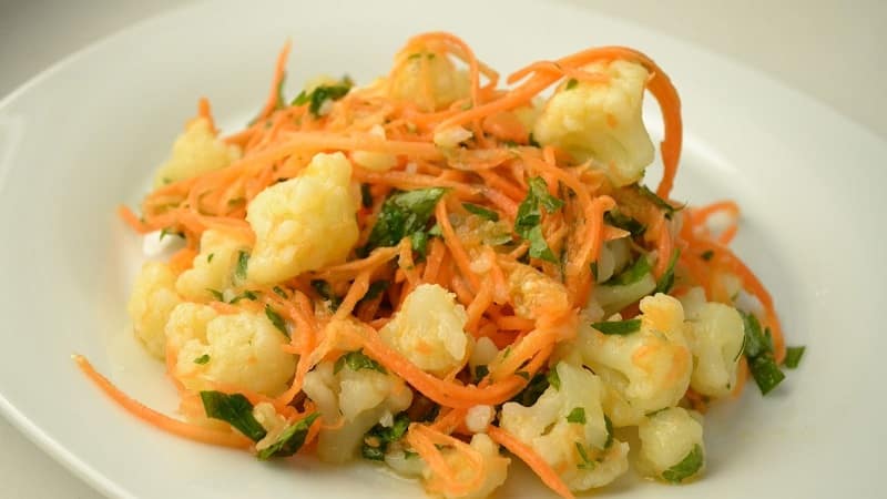 Cauliflower for the winter - you'll lick your fingers (pickling and pickling recipes)
