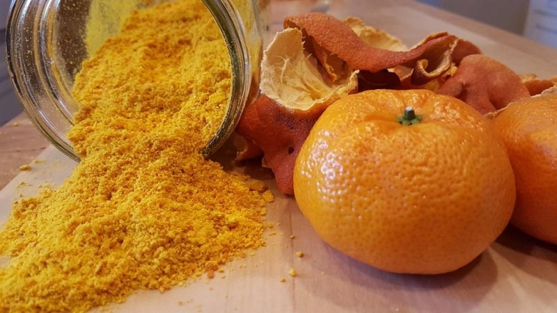 What are the benefits of orange zest for the human body?
