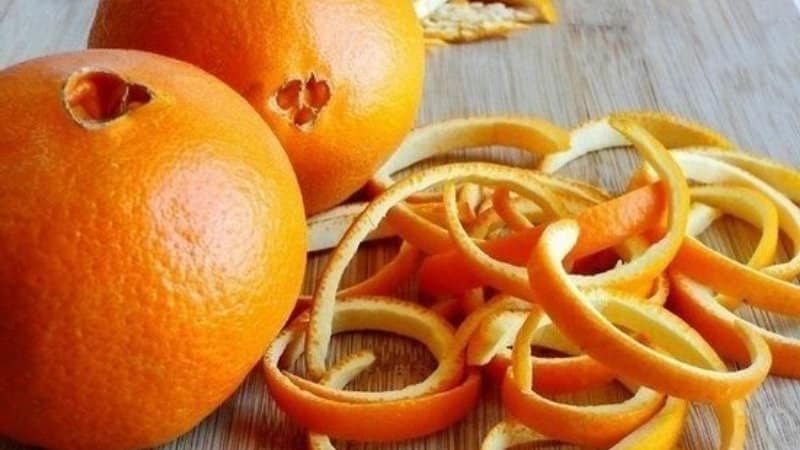 What are the benefits of orange zest for the human body?