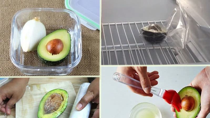 How to properly store cut avocados