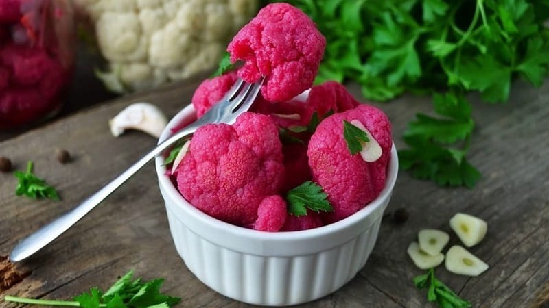 How to cook pickled cauliflower for the winter