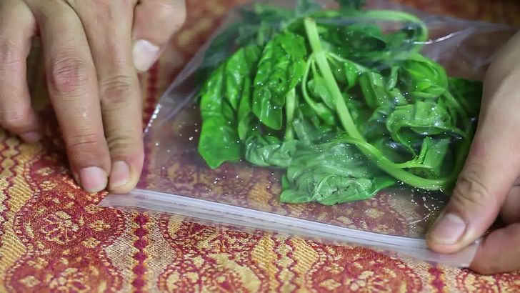 How to properly store fresh basil in the refrigerator