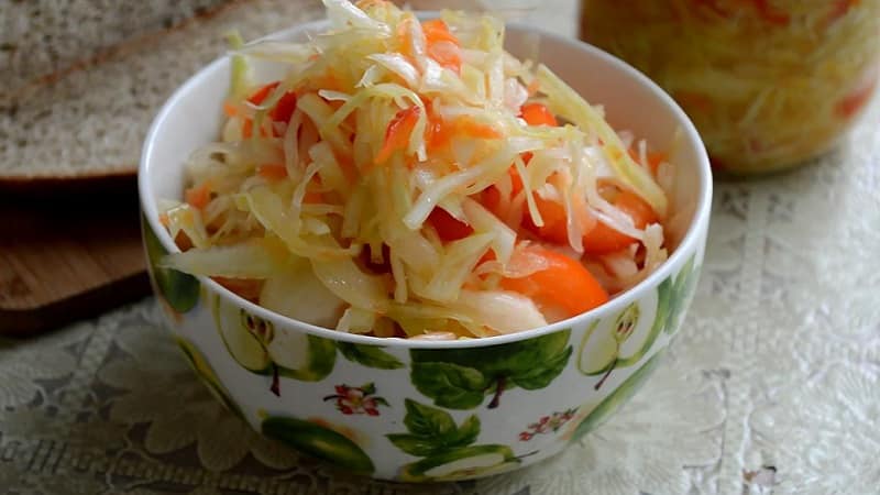 Sweet pickled cabbage recipes that your guests will definitely ask for