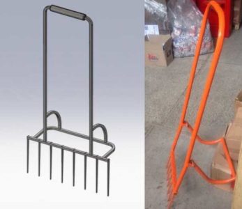 How to make a shovel for digging potatoes yourself