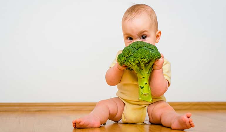 Symptoms and treatment of broccoli allergy in infants