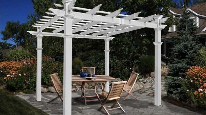 How to make a pergola for grapes with your own hands