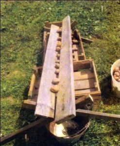 A device for sorting potatoes and how to make it yourself