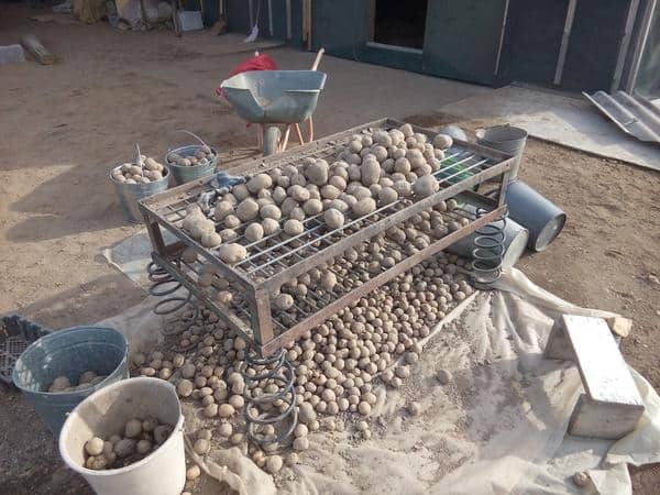 A device for sorting potatoes and how to make it yourself