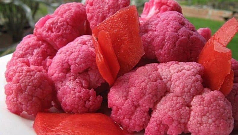 Pickled cauliflower for the winter