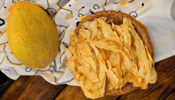Recipe for making dried melon at home