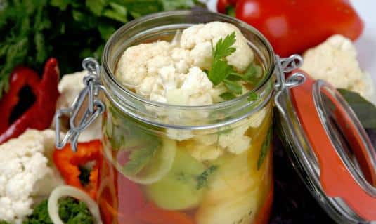 Housewives' favorite recipes for pickling cauliflower in Armenian