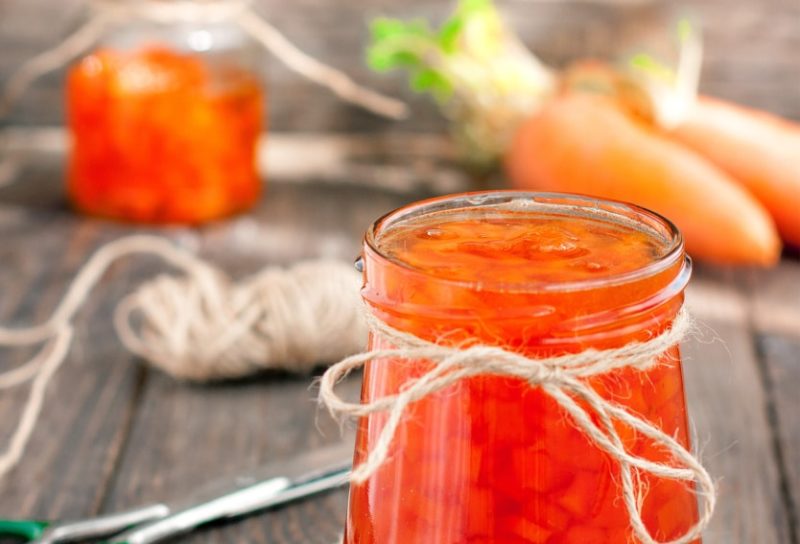 How to make healthy and tasty carrot and orange jam