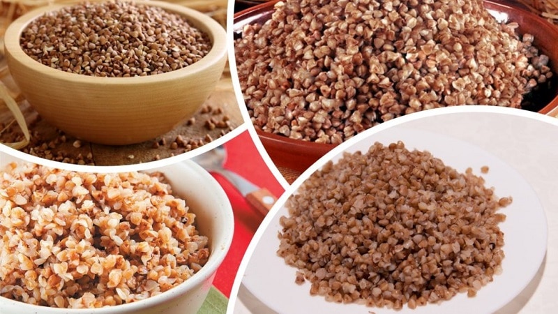 buckwheat steamed with boiling water calorie content per 100 grams