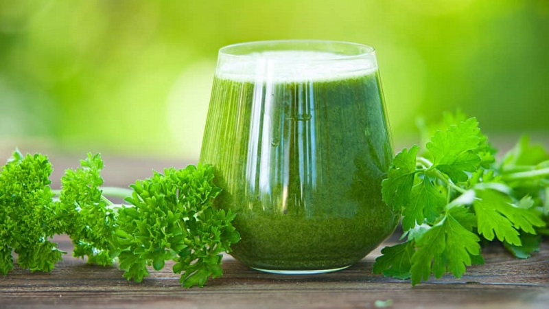 How to take parsley juice: benefits and harms for the human body