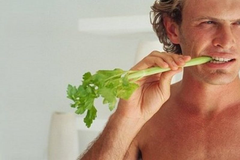 How to take celery to improve potency